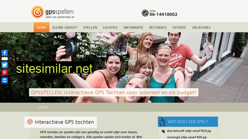 gpsspellen.nl alternative sites