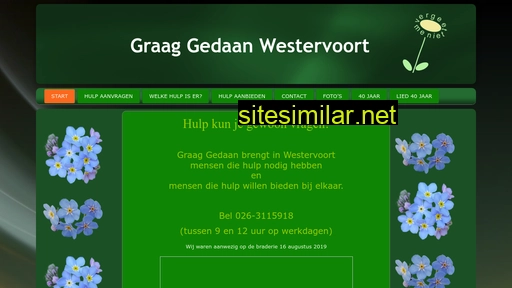 graaggedaanwestervoort.nl alternative sites
