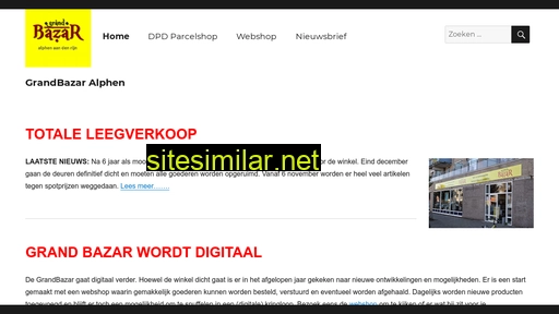 grandbazaralphen.nl alternative sites