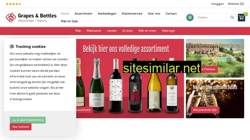 grapesenbottles.nl alternative sites