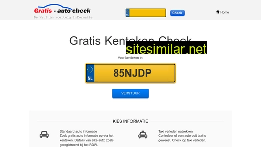 gratis-autocheck.nl alternative sites