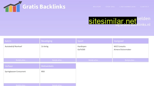 Gratis-backlinks similar sites