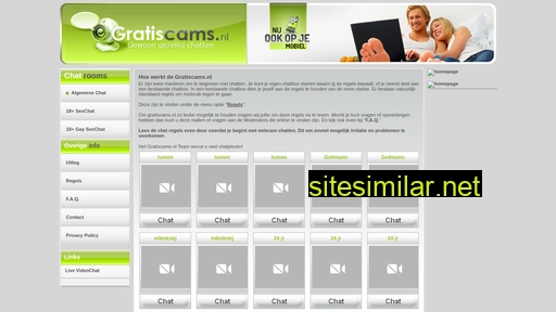gratiscams.nl alternative sites