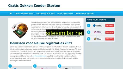 gratisgokkenzonderstorten.nl alternative sites