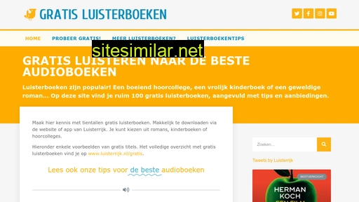 gratisluisterboeken.nl alternative sites