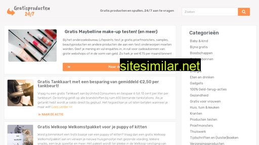 gratisproducten247.nl alternative sites