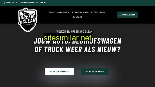 greenandclean.nl alternative sites