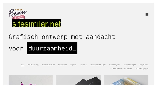 greenbeandesign.nl alternative sites