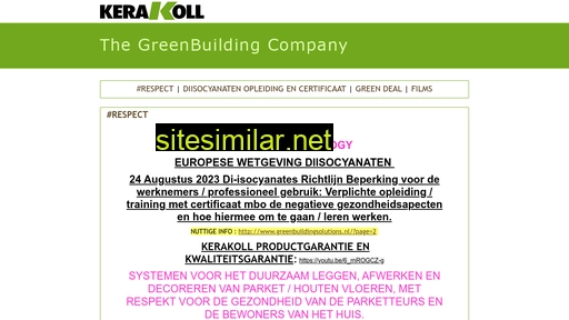 greenbuildingsolutions.nl alternative sites
