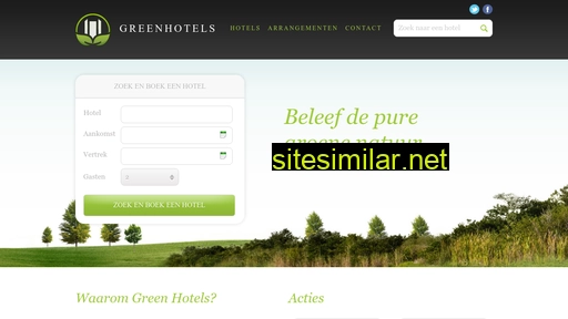 greenhotels.nl alternative sites