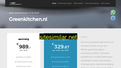 greenkitchen.nl alternative sites