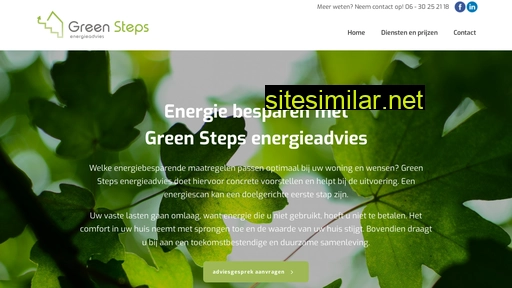 Green-steps similar sites