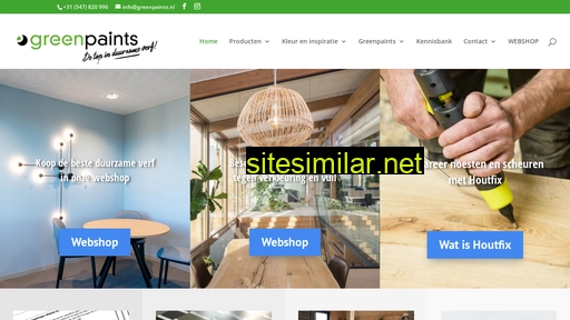 greenpaints.nl alternative sites