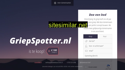 griepspotter.nl alternative sites