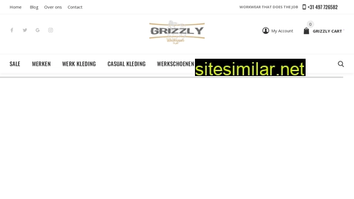grizzlywerkkleding.nl alternative sites