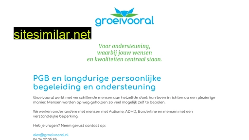 groeivooral.nl alternative sites
