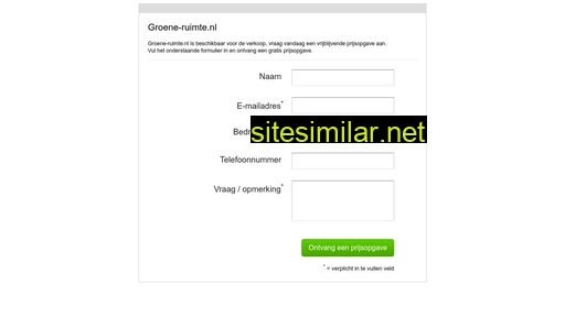 groene-ruimte.nl alternative sites