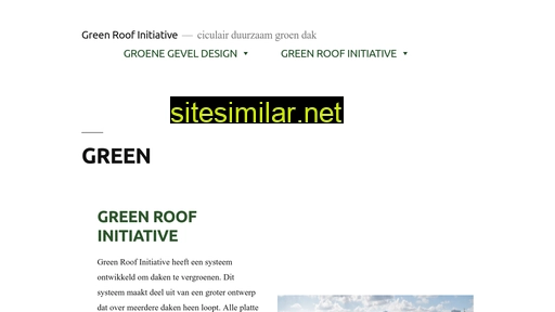 groenegeveldesign.nl alternative sites