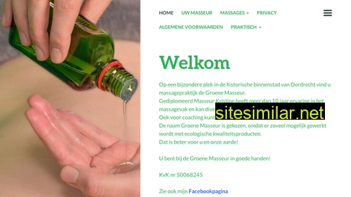 groenemasseur.nl alternative sites