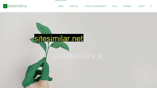 groeneofferte.nl alternative sites