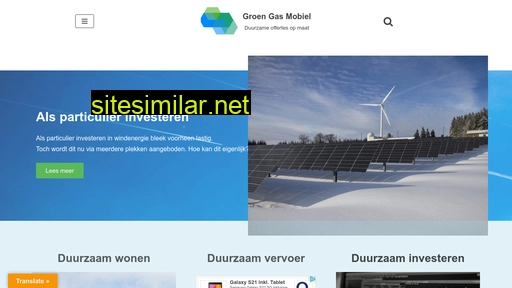 Groengasmobiel similar sites