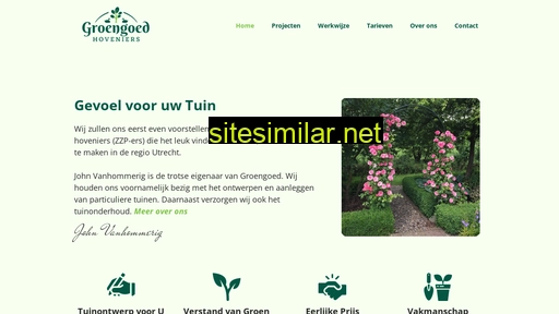 groengoedhoveniers.nl alternative sites