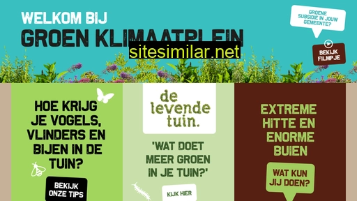 groenklimaatplein.nl alternative sites