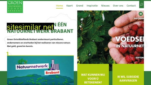 groenontwikkelfondsbrabant.nl alternative sites