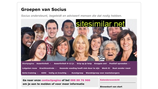 groepenvansocius.nl alternative sites