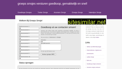 groepssmsje.nl alternative sites