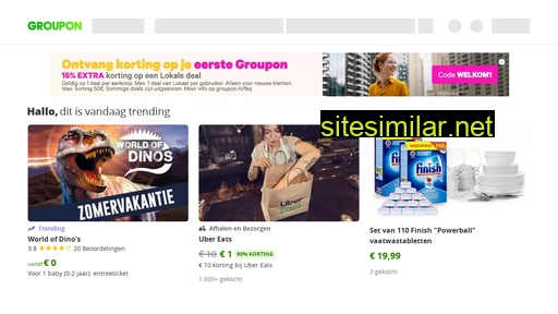 groupon.nl alternative sites