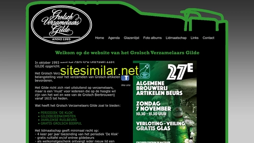 grolschverzamelaarsgilde.nl alternative sites