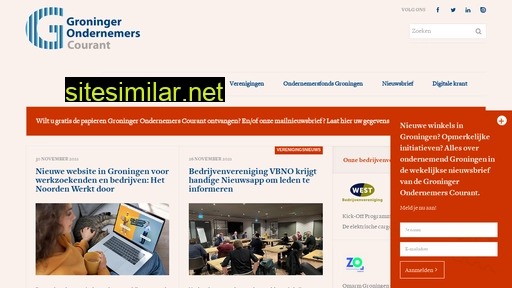 groningerondernemerscourant.nl alternative sites