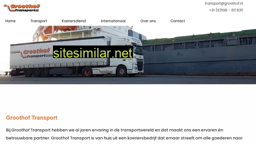 groothoftransport.nl alternative sites