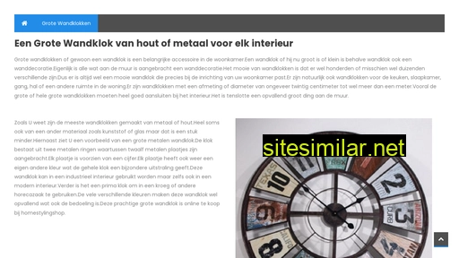grotewandklokken.nl alternative sites
