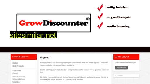 growdiscounter.nl alternative sites