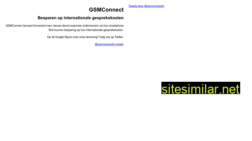 gsmconnect.nl alternative sites