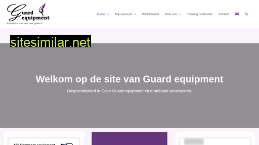 guardequipment.nl alternative sites
