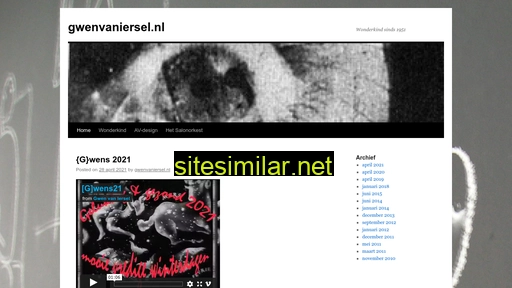 gwenvaniersel.nl alternative sites