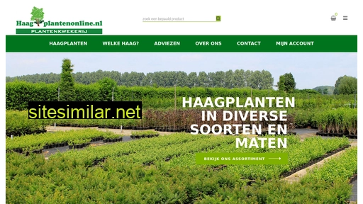 Haagplantenonline similar sites