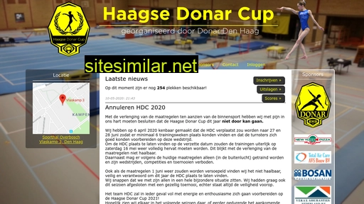 haagsedonarcup.nl alternative sites