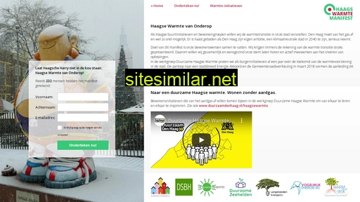 haagswarmtemanifest.nl alternative sites