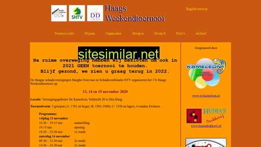 haagsweekendtoernooi.nl alternative sites
