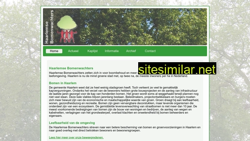 haarlemsebomenwachters.nl alternative sites