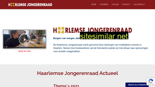 haarlemsejongerenraad.nl alternative sites