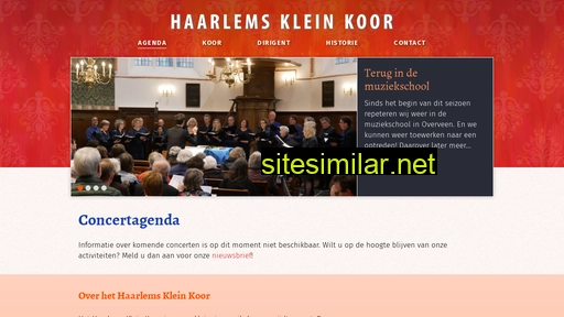 haarlemskleinkoor.nl alternative sites