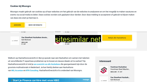 hackathonoverzicht.nl alternative sites