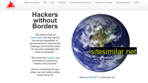 hackerszondergrenzen.nl alternative sites