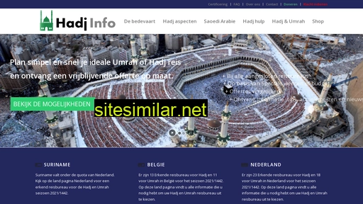 hadjinfo.nl alternative sites