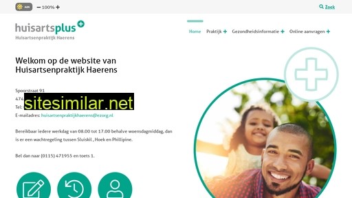 haerens.huisarts-plus.nl alternative sites